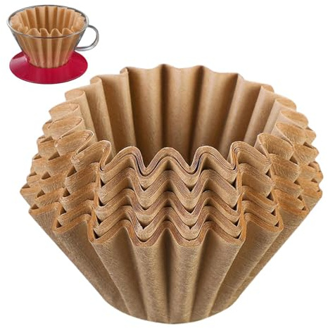 50 filtros de café de alta eficiencia para porciones individuales