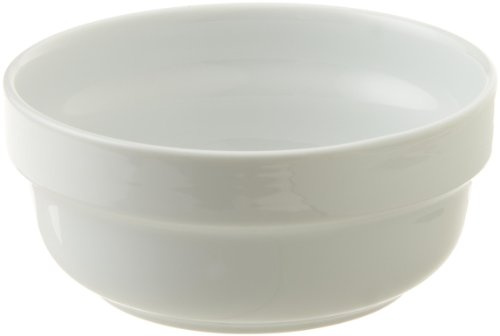 Tognana Capri - Coppetta da frutta in porcellana, 15 x 7 cm, Bianco, 1 pezzo