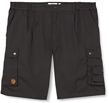 Fjällräven Herren Reiseshorts Sambava Shade, Dark Grey, 52, F82960-030