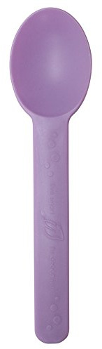 Karat Earth KE-U2300 (Purple) Bio-Based Heavy Weight Colored Spoon - Purple (Case of 1000)