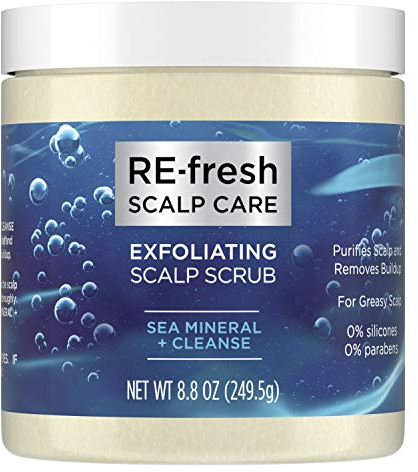 RE-fresh Scalp Care - Exfoliating Scalp Scrub - Sea Mineral + Cleanse (8.8 oz)