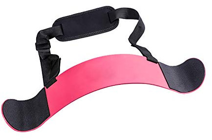 CUTIECLUB Chiatai Arm Blaster Hochleistungs-Bizeps-Isolator, Arm Blaster Bizeps Trizeps Hanteln Hanteln Locken Muscle Builder Pink