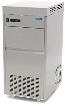 Maxima Gastro Eiswürfelmaschine - 85 kg/Tag - Zerkleinert/Flocken - Wasser Gekühlt