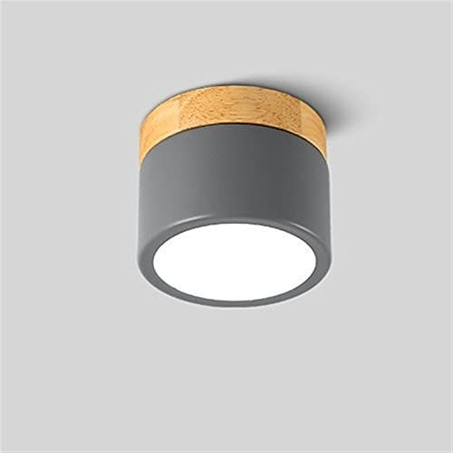HWSY Guardaroba Minimalista Europeo Downlight 5W Downlight Ming Montato in Legno Massello Creativo Casa Foyer Corridoio Portico Luci Faretto a LED Faretti Balcone Interesting