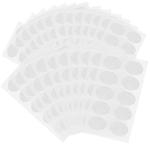 Lunaanda 500 Piezas Parches de Soporte para Lóbulos de Oreja, Protectores Invisibles para Lóbulos Pendientes, Pegatinas Orejas para Pendientes Pesados, Parches Estabilizadores para Pendientes Grandes