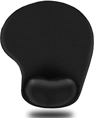 Tapis de souris photo personnalisé avec support de poignet, tapis de souris ergonomique personnalisé avec base en caoutchouc antidérapant, pour ordinateur, bureau, ordinateur portable (3)