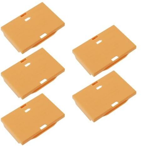 ECSiNG 5 Fundas Protectoras de Batería Compatible con Canon LP-E6 LPE6 Baterías Compatible con EOS 5D Mark II III 3 60D 7D