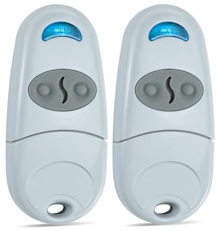 Mando a Distancia Universal para Puertas, emisor de Llavero 433.92MHz Compatible con Came Top432NA/432EE/432EV/432A/432M/432S/T432 (2)