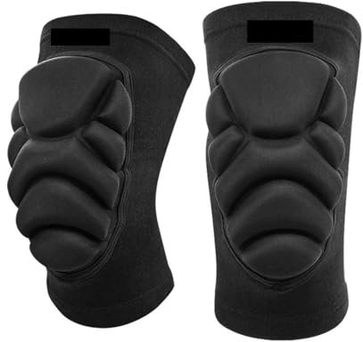 LXHZSY Rodilleras 1 par de Rodilleras Antideslizantes con Espuma Gruesa, for Voleibol, Rodillera de Baile de fútbol(M)