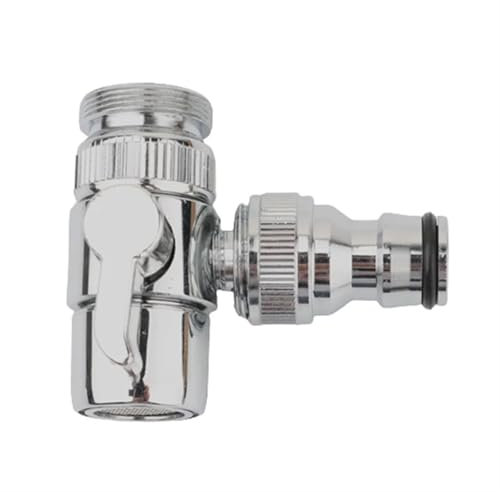 Ayztantine Adaptador Manguera Grifo Conector Universal de Tubo de Manguera de jardín, Mezclador, Adaptador de Grifo de Cocina, Conector de Tubo de Manguera de Grifo Mixto for jardín, Cocina y baño