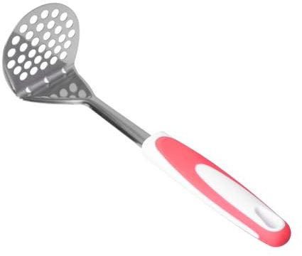Cabilock Schiacciapatate in Plastica con Manico in Acciaio Inox Schiacciapatate per Frutta E Verdura per Campeggio Picnic
