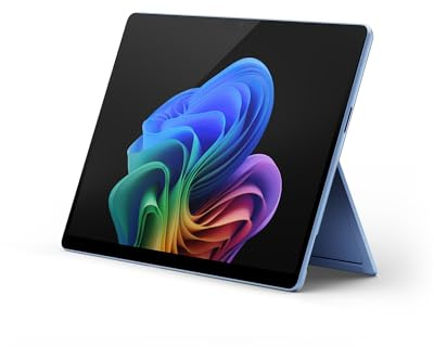 Microsoft Surface Pro, Copilot+ PC, 13 Pollici OLED Touchscreen, Snapdragon X Elite, 16GB RAM, 1TB SSD, Modello 11esima Edizione, Zaffiro, Alimentatore non Incluso