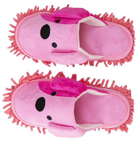 ibasenice Zapatillas De Trapear Desmontables De Chenilla para Limpiar El Suelo Casa Oficina Prácticas y Reutilizables