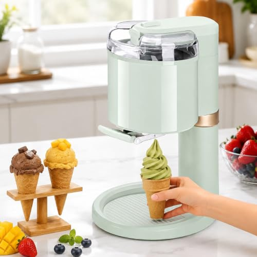 Gelatiera Autorefrigerante Casa, Macchina per Dessert Gelato Alla Frutta