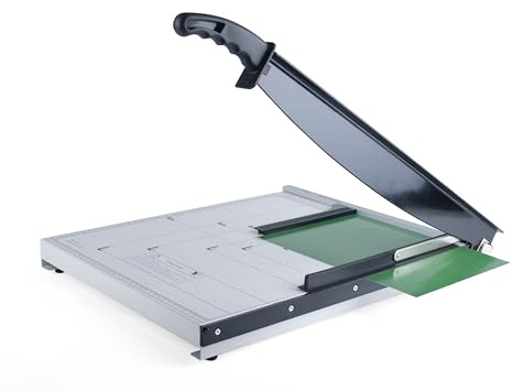 Pavo Premium Hebel-Schneidemaschine für DIN A3, 15 Blatt, Schnittlänge 430 mm