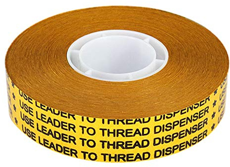 Cinta adhesiva de transferencia de doble cara | Para ATG 700 | Varias anchuras | 55 m | Transparente | Cinta adhesiva sin soporte para muestras de productos, pósters, pegado de fotos, etc. / 9 mm de