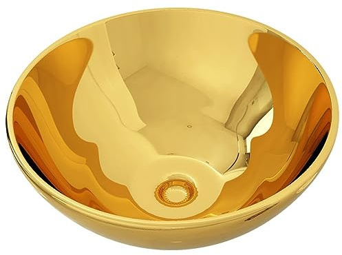 vidaXL Lavabo Lave-Mains Vasque à Poser Monter Evier Salle de Bain Intérieur Salle d'Eau Cabine de Toilette Maison 32,5x14 cm Céramique