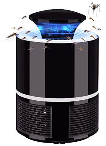 Rechargeable Anti Moustique Lampe IntéRieur - 5W Lampe Anti-Moustique Uv Led RéPulsif - Tue Mouche Electrique Lampe Insecte Volants Destructeur Sans-Radiation, Non-Toxic, Non-FuméE PièGe Moustique (C)