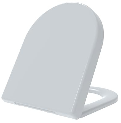 Grünblatt Premium Duroplast WC Sitz mit Absenkautomatik, abnehmbar zur Reinigung (manhattan)