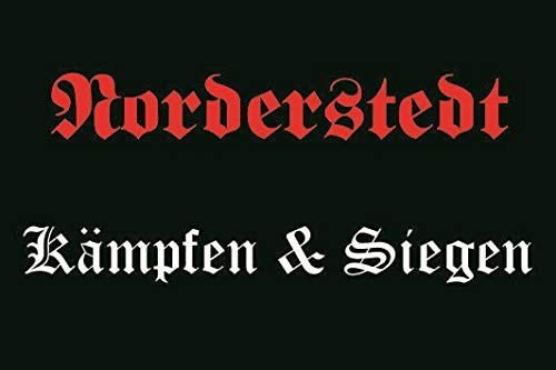 U24 Drapeau du Norderstedt - Combattions et victoires - Qualité supérieure - 80 x 120 cm