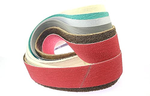 686/915/1220/1829/2000 * 50mm Abrasive Sanding Belt for Stainless Steel Hard Metal Grinding Polishing,Wool Felt,1829X50mm