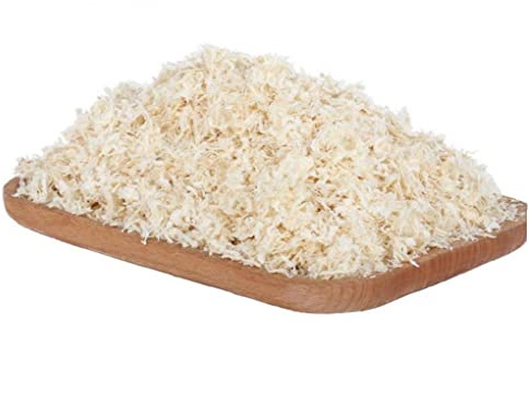 Froiny Birch Sawdust Shavings 500g Hamster Cage Wood Shavings Pet House Odor Removal Pad Wood Chips for Chinchilla Rabbit, as shown