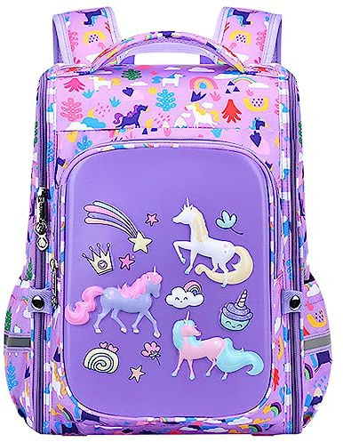 Kinderrucksack Jungen Mädchen Tagesrucksack Schultasche Grundschultaschen Teenager Rucksäcke Schulrucksack Wasserdicht Büchertasche Daypack Reise Casual Satchel für 9-12 Jahre