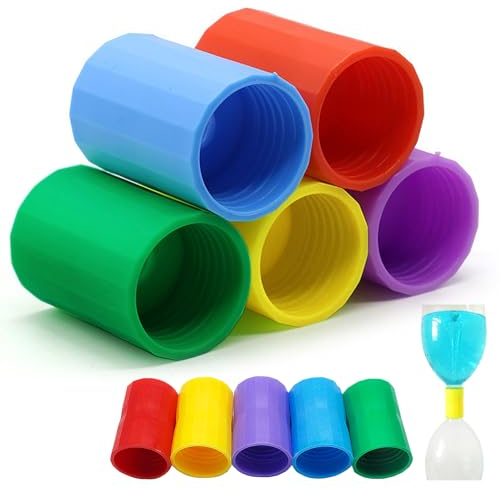 10 Stück Tornado Hexagonales Wasser, Wasserverwirbler Flaschenverbinder, Tornado Verbinder Flasche, für Tornado Herstellung, Wissenschaftliches Experiment, Prüfung, Bildung