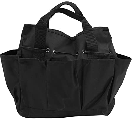 WOONEKY Gartengerätetasche Aus Oxford-Tuch Werkzeuge Organizer Mit Mehrfachtaschen Tragbare Griffkonstruktion Für Gartenarbeit Langlebiger Werkzeugbehälter