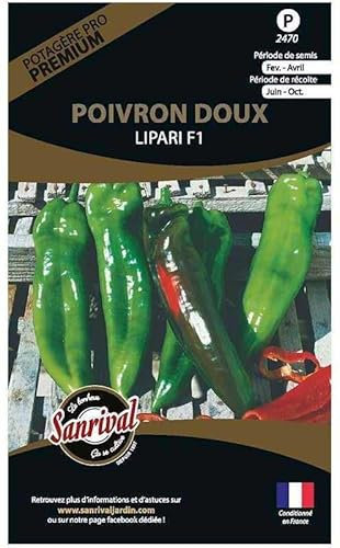 Graines potagères Premium poivron Corne Doux Lipari