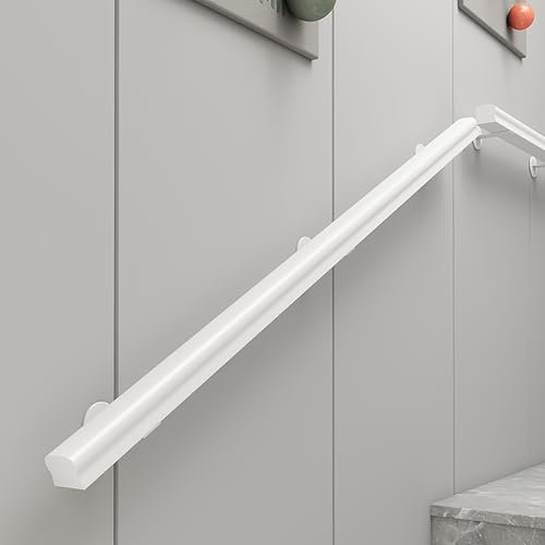 Handlauf Treppe Geländer Treppengeländer Innen 1 2 M 3 4 5 6 M Handläufe Treppengeländer Für Den Innen- Und Außenbereich, Barrierefreie, Rutschfeste Treppengeländer Für Villen, Eck-/Korridorstufen – A