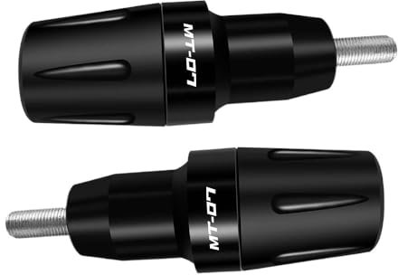 Sturzpads Rahmenschutz Fallschutz Für MT07 2014-2023 FZ07 Tracer 700/GT 7 MT-07 Rahmen Slider Anti-Fallen P Motorrad Zubehör Anti-Herbst Schutz Pad Mt07 Fz07(Black)
