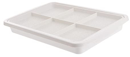 Toyvian Vassoio per Semi con Design per Germinazione e Vassoi per Semina con Densi per Radicazione e Stoccaggio