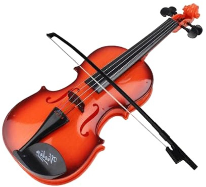 Violino Per Bambini - Violino Giocattolo Da 16 Pollici, Strumento Per Principianti Realistico, Pratica Musicale | Fai Finta Di Giocare Per Casa, Viaggio, Compleanno, Collezione Di Apprendimento Famili