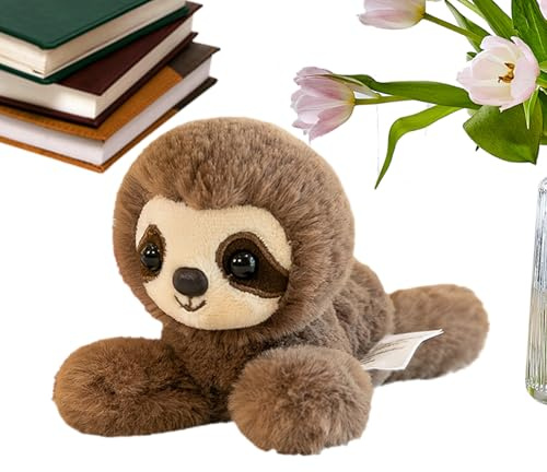 Generico Animale di peluche con magnete - Peluches per bambola a spalla, morbido interattivo simpatico cartone animato, Compagno con clip magnetica | Decorazione per accessori per comfort di viaggio,