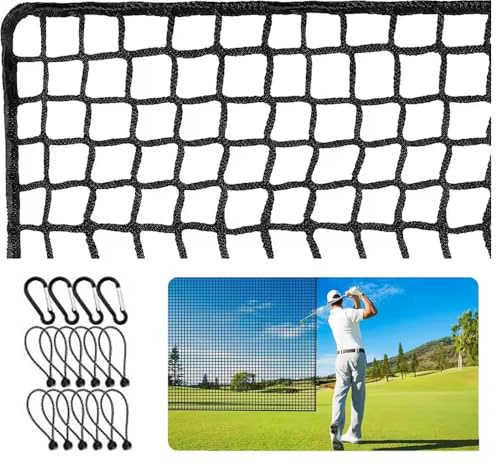 NEWFUN Red de Golf, Red de protección Ajustable para el Patio Trasero, Red portátil para Palos de Golf, béisbol, Hockey, para Interiores y Exteriores en el jardín