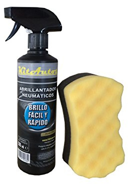 KITAUTOS Brillant Pneus, 500 ML et Eponge