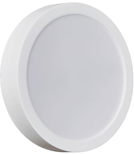 LEDUNI - Panel LED circular 20W 2000LM Color Neutro 4000K Angulo 120 IP40 OPAL Aluminio 225 * 40Hmm