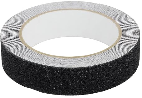 Lot de 2 rouleaux de ruban adhésif antidérapant Noir 25 mm