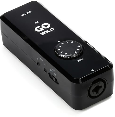 TC Helicon GO SOLO High Definition Audio/MIDI Interface für mobile Geräte