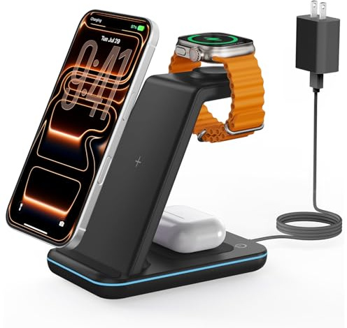 JoyGeek Chargeur Induction 3 en 1