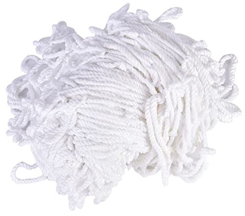 Fußball Tornetz 3x2m, Robustes Trainingsnetz für Fußballtore, Ersatznetz mit Einfacher Montage, Wettkampftaugliches Torwart Netz für Outdoor Sport