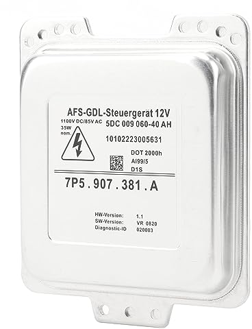 Xenon-Vorschaltgerät-Steuergerät, 7P5907381A, Stabilisiert den Stromfluss, Langlebig, Scheinwerfer Links und Rechts, 35 W, Modular, Hohe Zuverlässigkeit, für 958