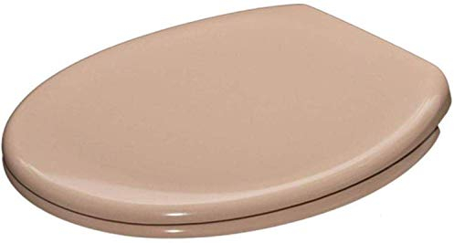 Toilettensitz-O-Typ-Toilettensitzbezug mit gepolstertem Toilettensitz aus Harnstoff-Formaldehyd-Harz, braun