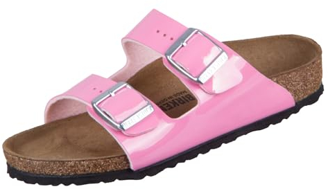 Birkenstock Arizona Kids 30841 - Scarpe da soggiorno per bambina, rosa caramello, taglia 33, rosa caramellato, taglia 33 EU stretto, rosa caramello, 33 EU Estrecho