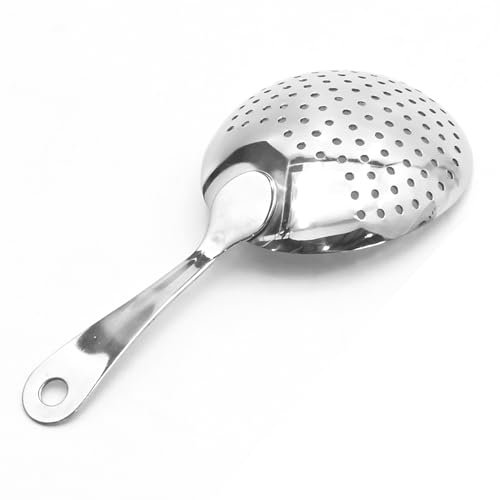 MDEOOSKY Colador de cóctel de acero inoxidable, gran colador para cocteleras y vasos de mezcla para bar en casa y camareros profesionales