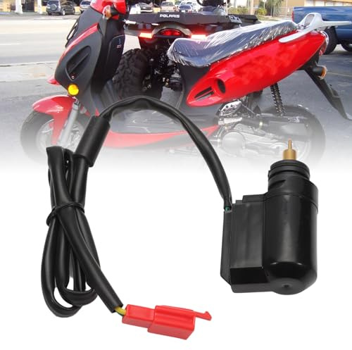 Anlseiod E-Choke Kaltstartautomatik für Speedfight 2 Minarelli Kaltstart Elektrischer Choke/Vergaser PHVA Kompatibel mit Aerox MBK Nitro Jetforce Gilera Runner 50ccm Bis 150ccm Roller Vergaser