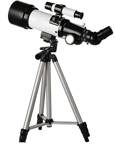 Telescope Teleskope, Astronomie-Einsteigerteleskope mit Stativ-Refraktor-Teleskop und Tragetaschen-Teleskop (weißer US-Standard) Telescope