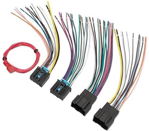 ZAPYVET Kit cablaggio autoradio maschio e connettore femmina, for 2006-2013, for Chevy, for GMC Sierra Savana, for Buick, installazione unità principale stereo, sostituzione connettore filo di fabbric