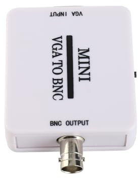 Juroupi VGA to BNC Video Converter Box VGA to BNC Adapter Converter Digital Switcher Box for HDTV Monitor